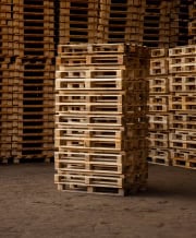 Used 800x1150 size (container) wooden pallet