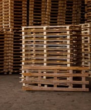 New wooden pallets