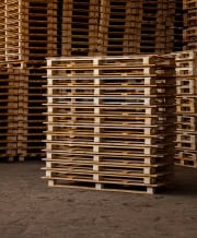 New wooden pallets