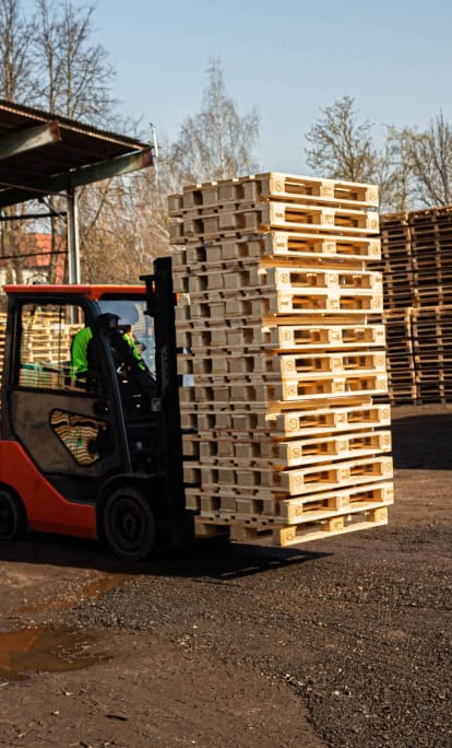 Purchasing of wooden pallets