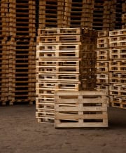 Used 800x1150 size (container) wooden pallet